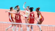 Galatasaray Daikin, CEV Kupası'nda Romanya'dan CSO Voluntari 2005'i 3-0 Yendi