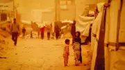 Gazze'de Kum Fırtınası: Çadırlar Savruldu, Sağlık Korkusu Arttı