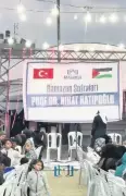 Hatipoğlu, Gazze'de İftar Programı Düzenledi