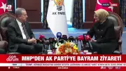 MHP Lideri Devlet Bahçeli, AK Parti'ye Bayram Ziyaretinde Bulundu