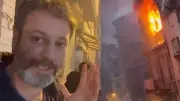 Oyuncu Umut Özkan, Beyoğlu'ndaki Yangından Son Anda Kurtuldu