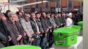 Sivas'ta İftar Sonrası Tartışmada Öldürülen Baba ve Oğul Son Yolculuğuna Uğurlandı