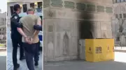 İstanbul'da 3 Asırlık Tarihi Çeşme Yakıldı: Şüphelinin Savunması 'Isınmak İçin Ateş Yaktım'