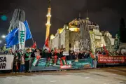 İstanbul'da Mescid-i Aksa Protestosu: İsrail'in İbadet Yasağı Kınandı