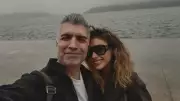 Özcan Deniz ve Samar Dadgar Boğaz'da Romantik Anlar Paylaştı