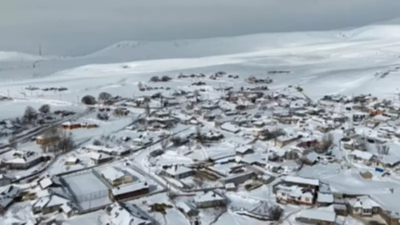 Van ve Bitlis'te Nisan Ayında Bile Zorlu Kış Şartları Devam Ediyor