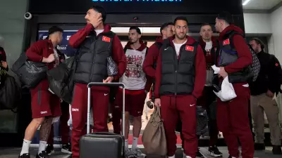 A Milli Takım, Dünya Kupası Biletiyle İstanbul'a Coşkuyla Döndü