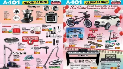 A101'den 16 Nisan İndirim Günleri: Akıllı Mutfak Robotu ve Drone Fırsatları