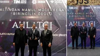 Ahlatcı Kuyumculuk, Altın İhracatında Birincilik Ödülü Kazandı