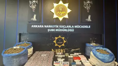 Ankara'da Narkotik Operasyonları: 107 Gözaltı, 41 Tutuklama ve Büyük Miktarda Uyuşturucu Ele Geçirildi