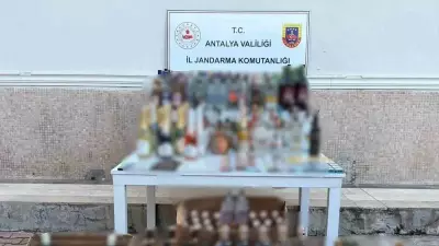Antalya'da Bin 150 Litre Kaçak Alkol Ele Geçirildi, Operasyon Başarıyla Sonuçlandı