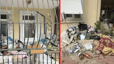 Antalya'da çöp ev isyanı: Fare ve böcekler apartmanı sardı
