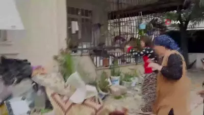 Antalya'da çöp ev kabusu: Fare ve hamam böcekleri apartmanı sardı