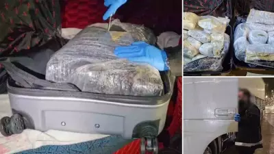 Şarkışla'da 12 kilo 540 gram skunk ele geçirildi, 2 tutuklama
