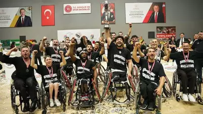 Avrupa Tekerlekli Sandalye Basketbol Şampiyonası'nda şampiyon Beşiktaş
