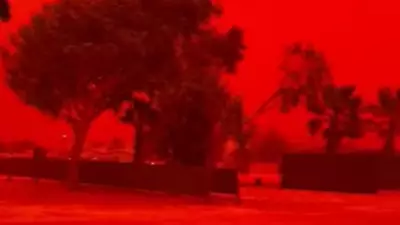 Avustralya'da Gökyüzü Kan Kırmızısına Büründü: Ürkütücü Doğa Olayı