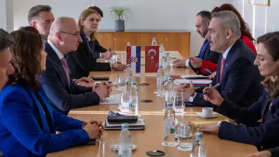 Bakan Fidan, Hırvat mevkidaşı Radman ile Dubrovnik'te görüştü