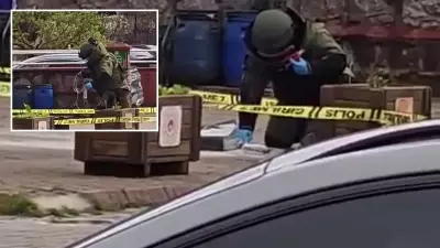 Bartın'da 'Bombam Var' Diye Bağıran Şahıs Gözaltına Alındı, Çanta Patlatıldı