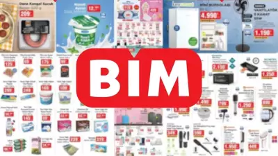 BİM 1 Mayıs Aktüel Kataloğu Yayınlandı: Şarjlı Süpürge, Buharlı Ütü