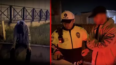 Bursa'da alkollü sürücü cezayı görünce gözyaşlarına boğuldu