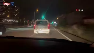 Bursa'da Kargo Aracı Çalan Hırsız ile Polis Arasında Nefes Kesen Kovalamaca