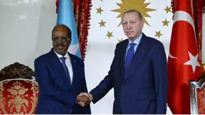 Cumhurbaşkanı Erdoğan, Somali Lideri Mahmud ile Dolmabahçe'de Görüştü