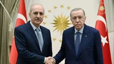 Cumhurbaşkanı Erdoğan, TBMM Başkanı Kurtulmuş ile Görüştü