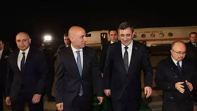 Cumhurbaşkanı Yardımcısı Yılmaz, TDT Toplantısı İçin Bakü'ye Ulaştı