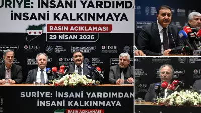 İDSB ve TGTV'den Suriye için ortak basın toplantısı