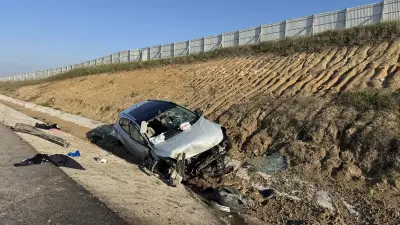 Edirne'de Meydana Gelen Trafik Kazasında 4 Kişi Yaralandı