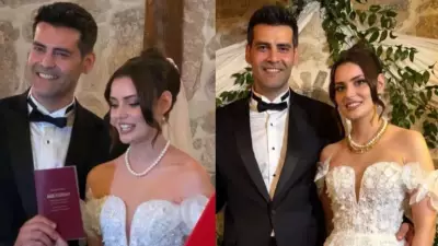 Erkan Meriç ile Yağmur Öztürk Dünya Evine Girdi: Dizi Aşkı Gerçek Oldu