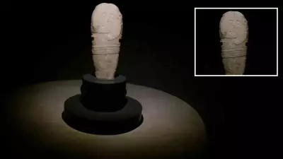 Erzurum'da Çiftçi Buldu, 2.500 Yıllık Taş Baba Heykeli Müzede İlgi Odağı Oldu