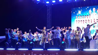 Erzurumspor FK, Süper Lig şampiyonluğunu coşkuyla kutladı