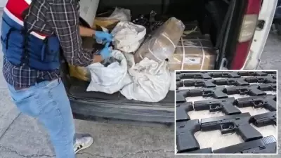 Eyüpsultan'da Dev Silah Operasyonu: 1021 Tabanca Ele Geçirildi