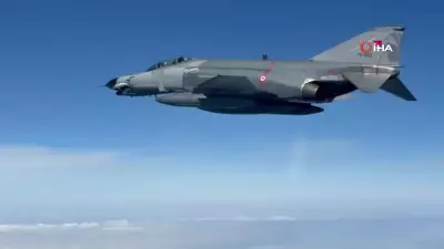 F-4E/2020'lerle Karadeniz'de eğitim uçuşu gerçekleştirildi