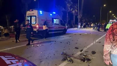 Finike-Kumluca Yolunda Feci Kaza: 1 Kişi Hayatını Kaybetti, 5 Kişi Yaralandı