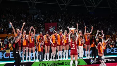 Galatasaray Daikin, CEV Kupası'nı Coşkuyla Kaldırdı!