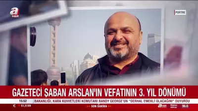 Gazeteci Şaban Arslan, Vefatının 3. Yılında Görev Başında Anılıyor
