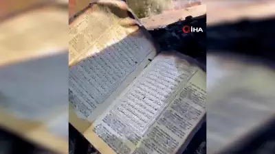 Giresun'da ev yangınında Kur'an-ı Kerim kül olmaktan kurtuldu