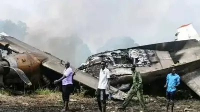 Güney Sudan'da yolcu uçağı düştü: 14 kişi hayatını kaybetti