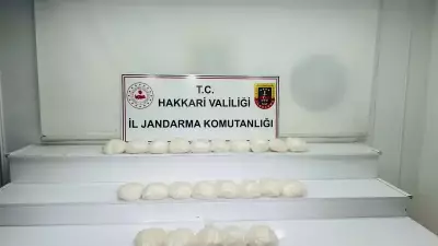 Hakkari'de Büyük Uyuşturucu Operasyonu: 22 Kilo 550 Gram Sentetik Madde Ele Geçirildi