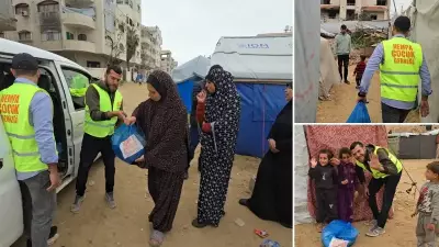 Hempa Çocuk Derneği, Gazze'deki Ailelere Temel Gıda Yardımı Ulaştırdı