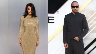 Kim Kardashian ve Lewis Hamilton Coachella'da Yüzlerini Gizledi