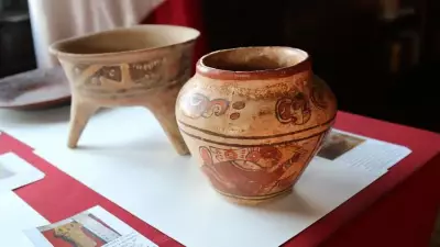 İkinci El Mağazadan Alınan Vazo 1200 Yıllık Maya Hazinesi Çıktı