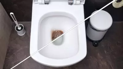 Klozet Sararmalarına Son! Gece Dök Sabah Sifona Bas Yöntemi ile Bembeyaz Tuvaletler