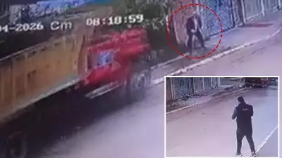 Kocaeli'de Freni Boşalan Kamyon Dehşet Saçtı: Yaşlı Adamın Feci Ölümü Kameralara Yansıdı