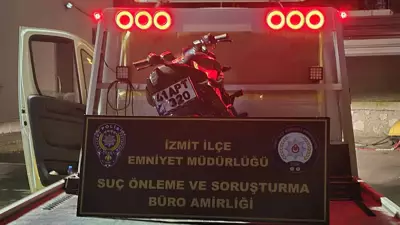 Kocaeli'de Trafikte Tehlikeli Motosiklet Şovu Büyük Cezayla Sonuçlandı