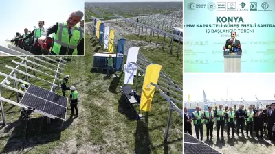 Konya'ya 70 MW'lık dev güneş enerji santrali geliyor