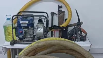 Kırşehir'de define avcıları kazıda suçüstü yakalandı