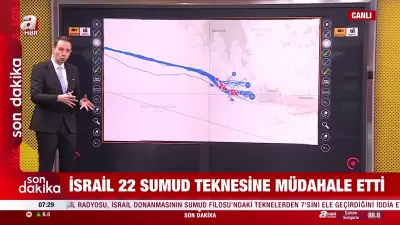 Küresel Sumud Filosu'na İsrail'den Yasadışı Müdahale